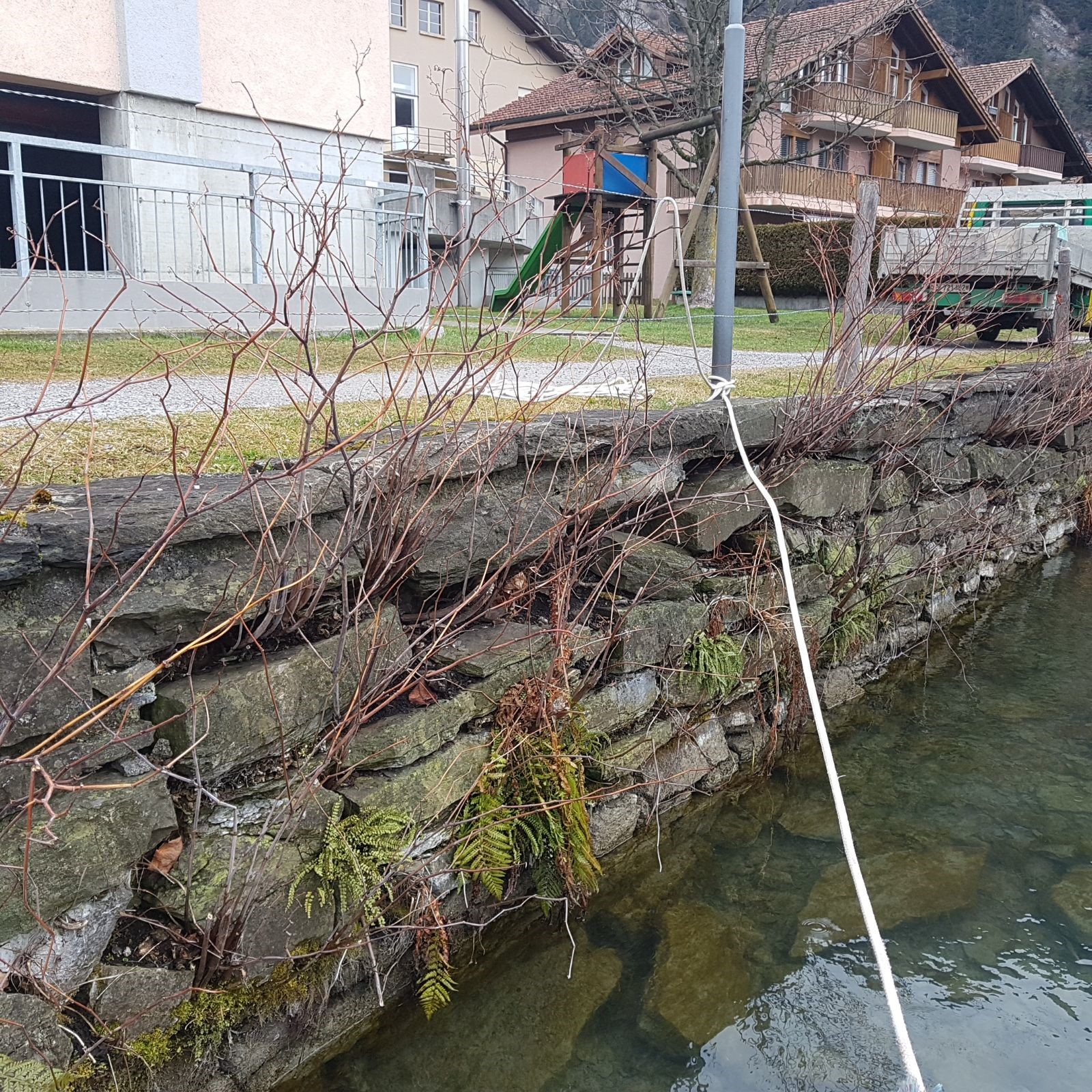 Gewässerunterhalt Aare, Copyright Tiefbauamt des Kantons Bern